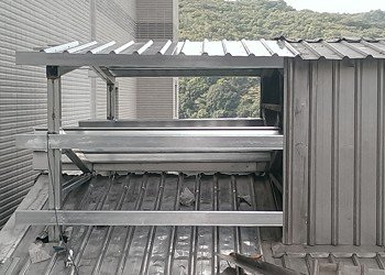 台中搭鐵皮屋頂防水工程