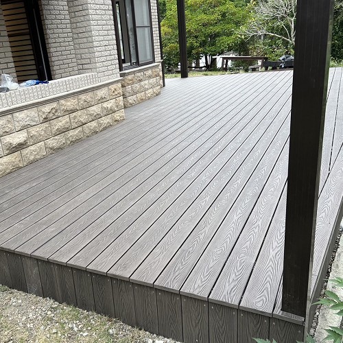 JH塑木團隊：彰化塑木地板施工圖2