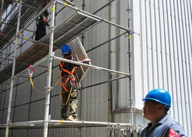 高雄施工架承租，現場實景