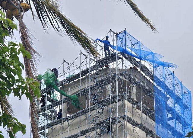 高雄外牆整修鷹架，適用於各種建築