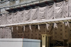 橋梁鷹架工程安裝實景